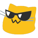 Emoji blobCat_sunglasses