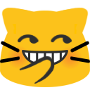Emoji blobcat_grin