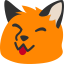Emoji blobfoxhappymlem