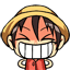 Emoji luffy14