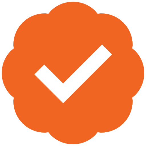 Emoji verified_orange