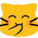 Emoji blobcatgiggle2