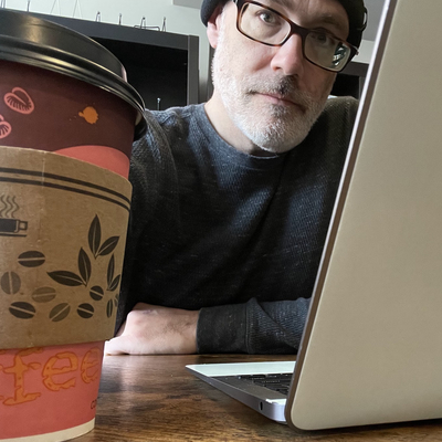 Avatar for sean, with words